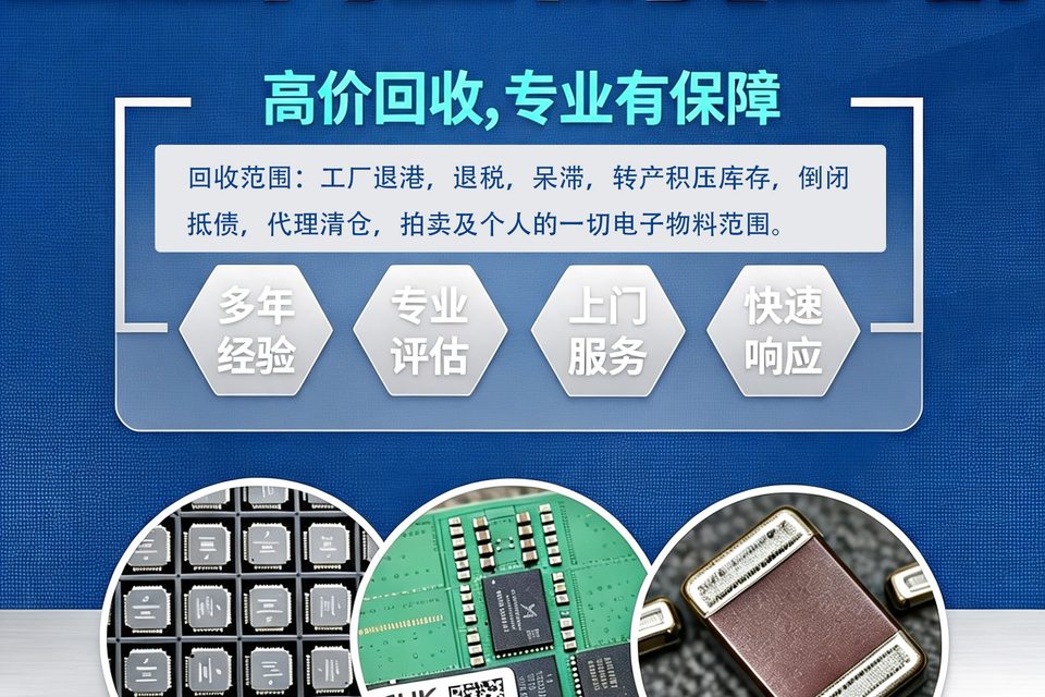 IC库存回收指南:电子元器件库存处置与评估要点